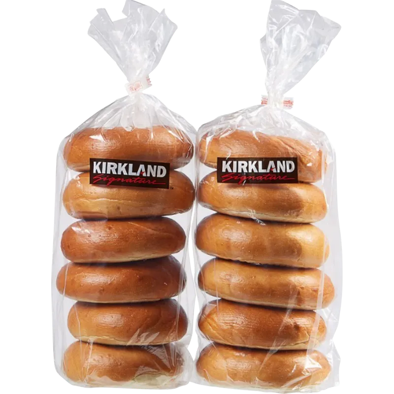 Kirkland Signature Plain Bagels