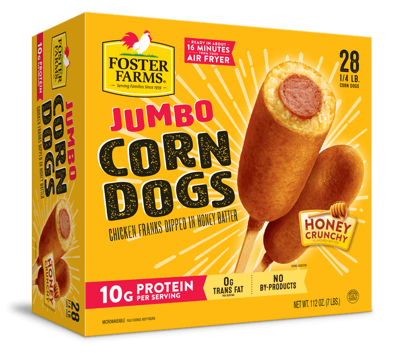 Foster Farms Jumbo Chicken Corn Dogs