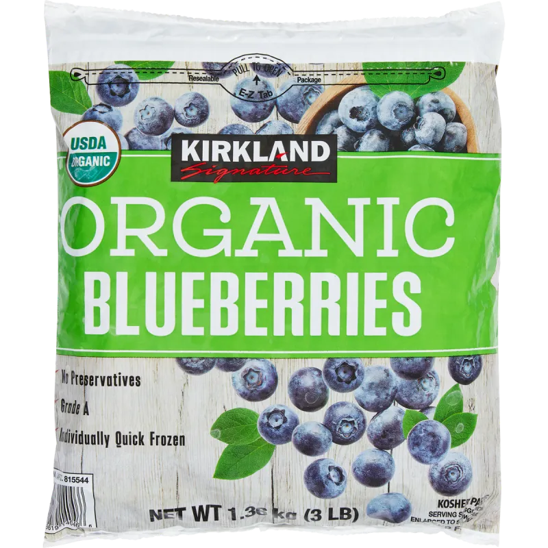 Organic Frozen Blueberries