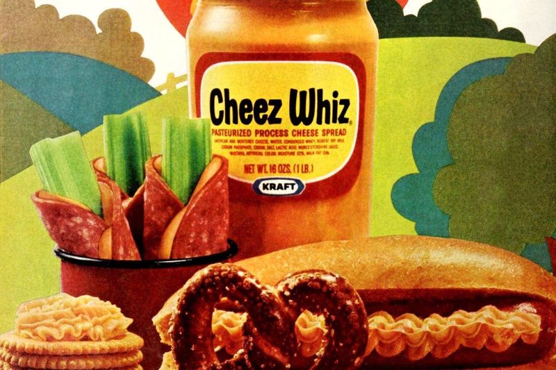 Cheez Whiz on Everything