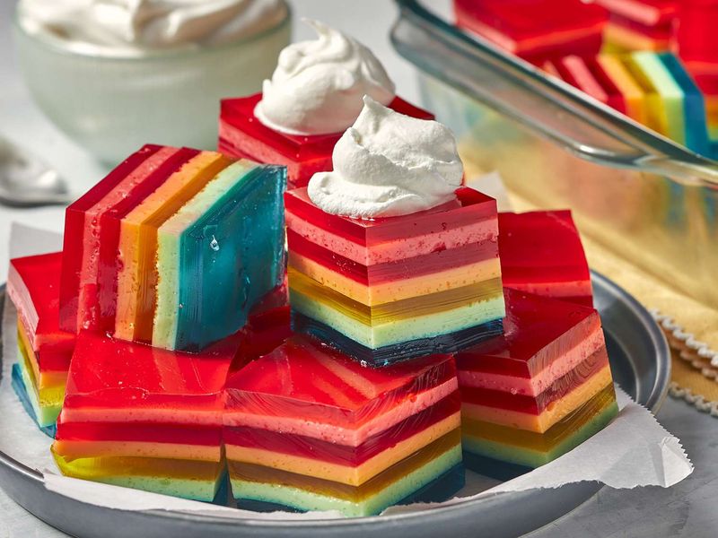 Layered Jello Salad