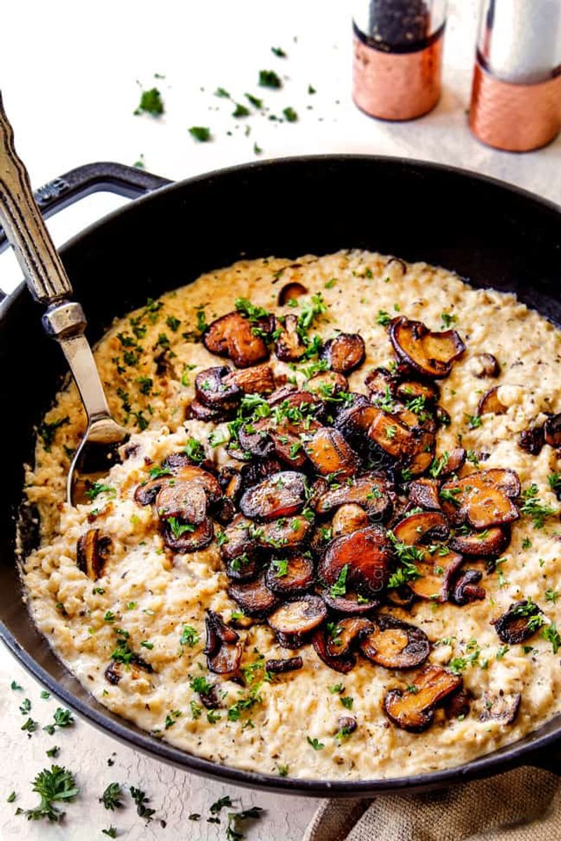 Savory Mushroom Risotto
