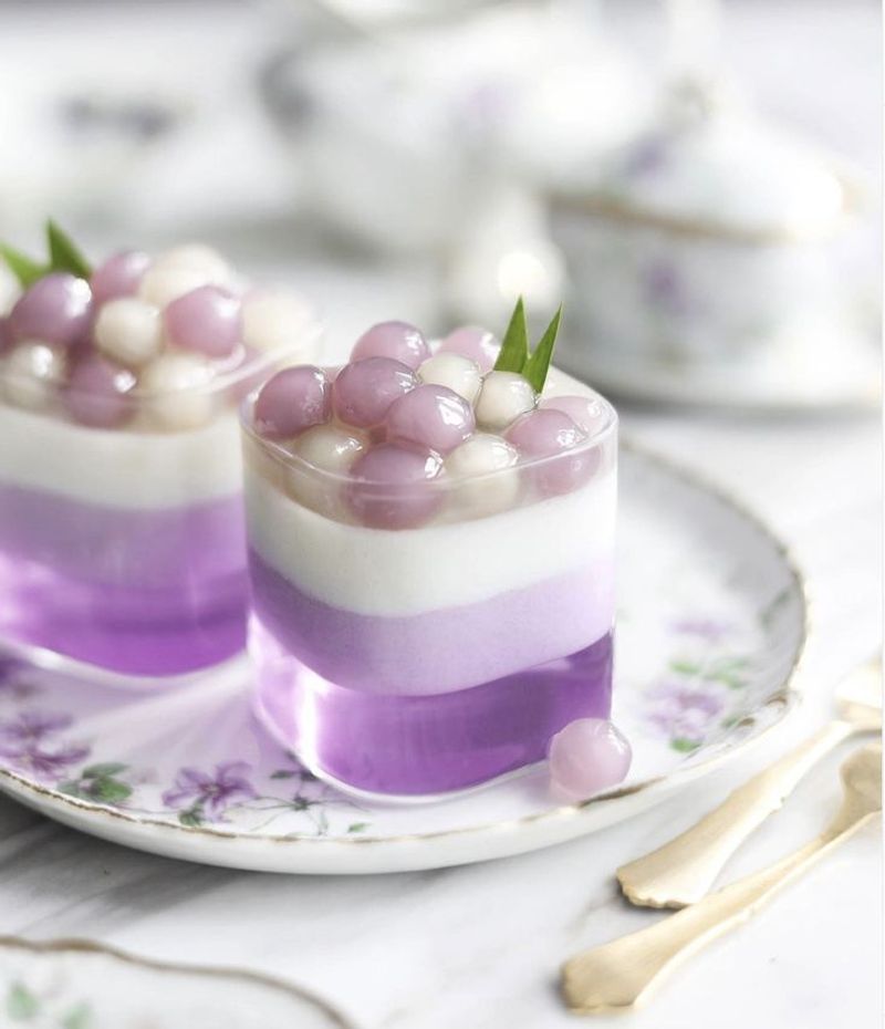 Taro Milk Tea Pudding