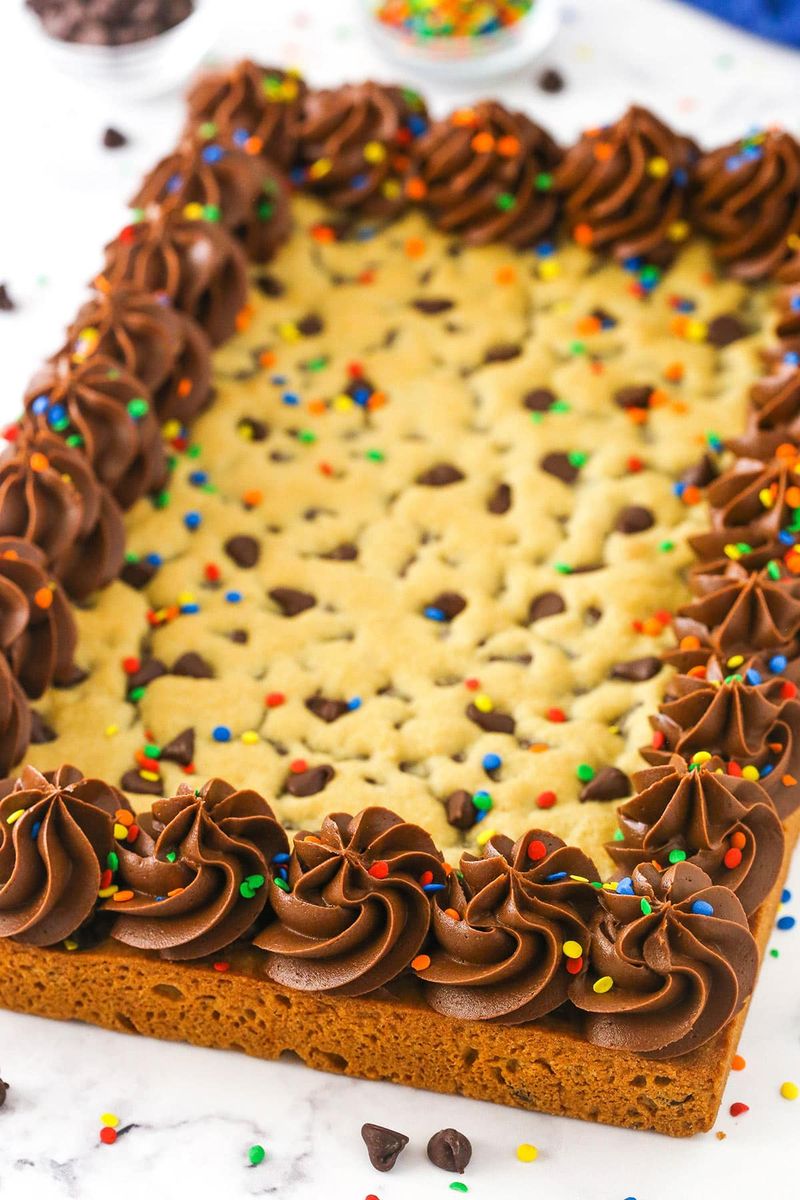 Chocolate Chip Cookie Cake