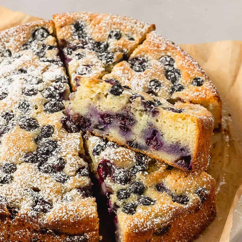 Blueberry Ricotta Cake