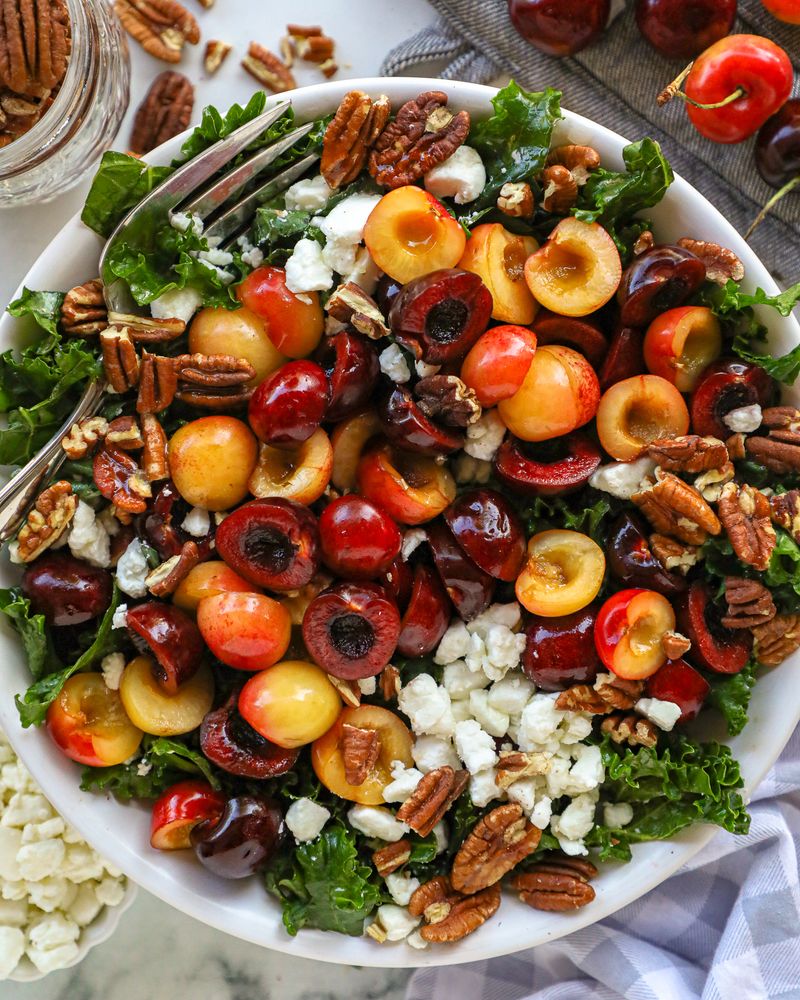 Cherries & Goat Cheese