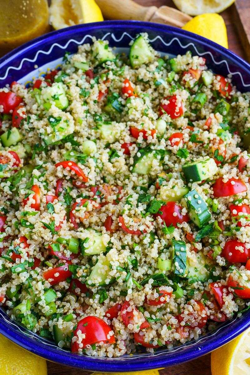 Quinoa Tabbouleh with Fresh Mint