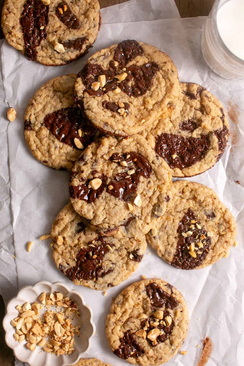 Peanut Butter Banana Cookies