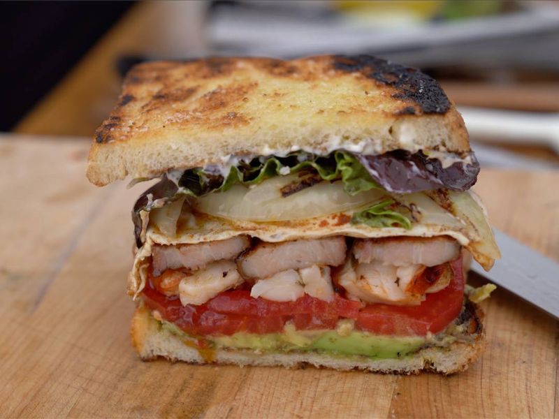 Lobster BLT Sandwich