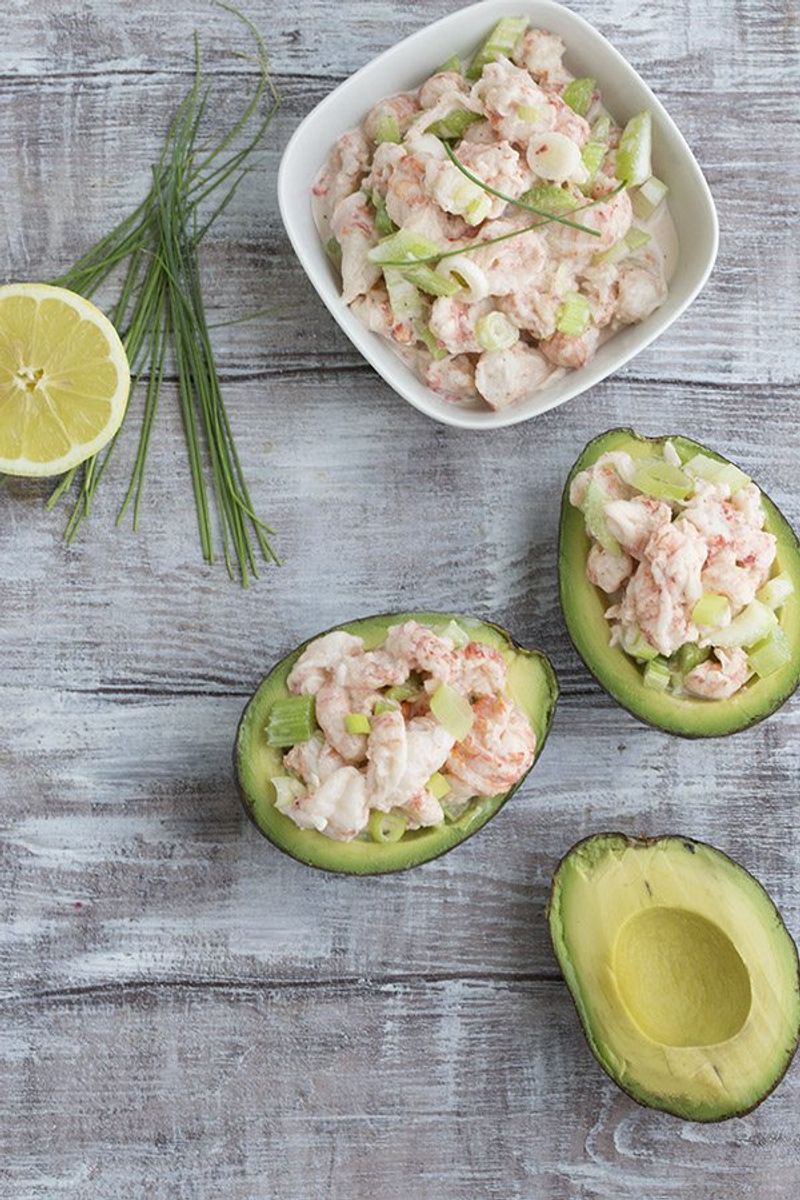 Lobster Stuffed Avocado