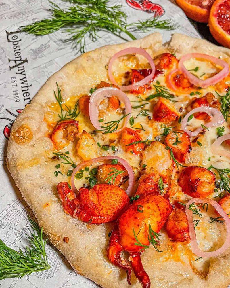 Lobster and Truffle Pizza