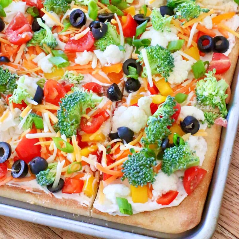 Fresh Veggie Pizza