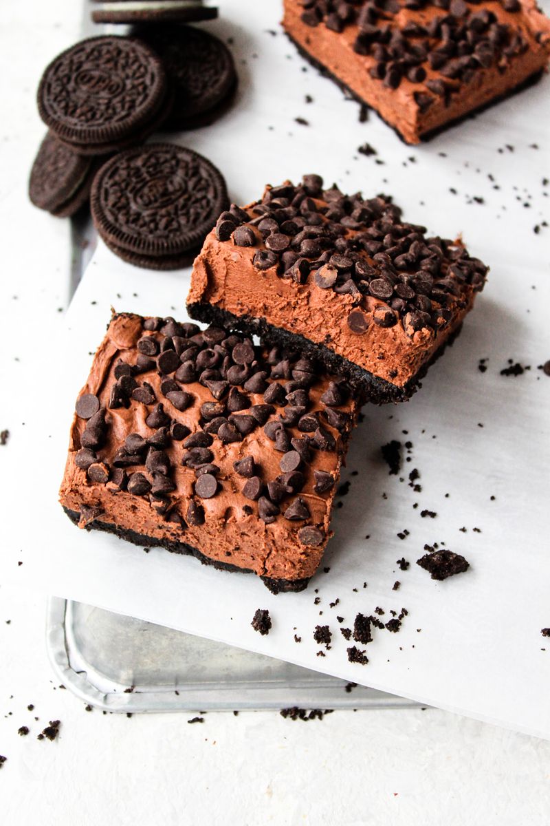 Chocolate Cheesecake Bars
