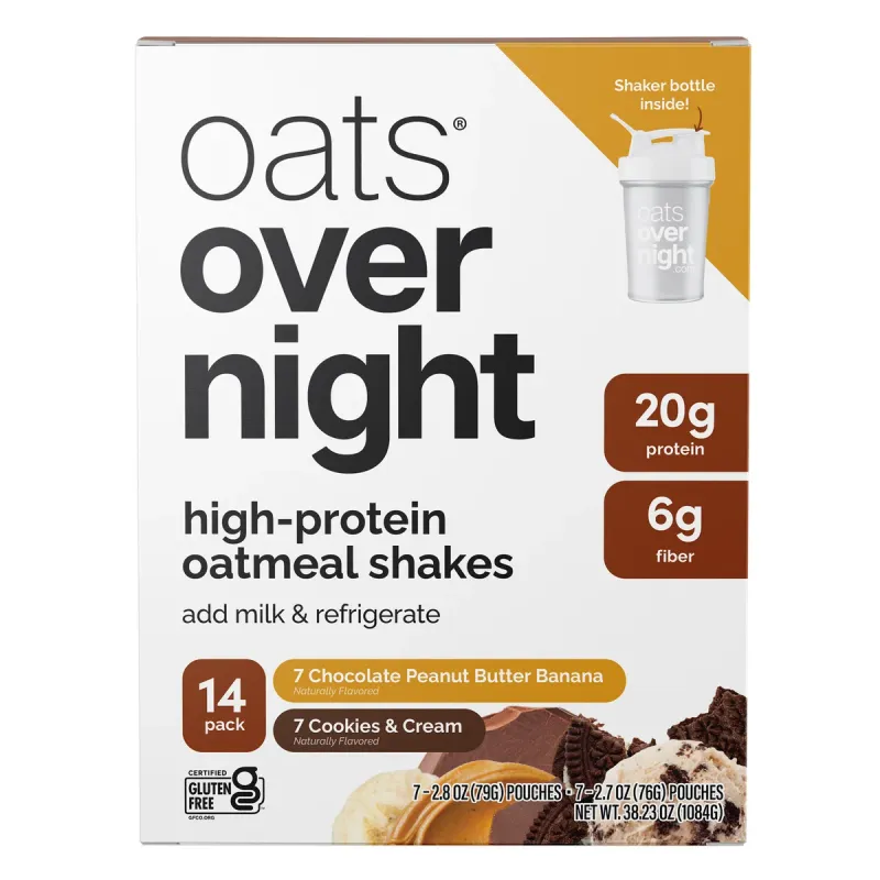 Oats Overnight High Protein Oatmeal Shakes