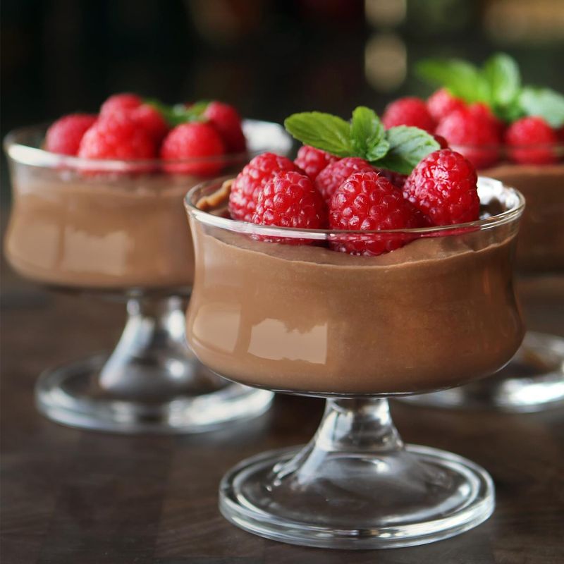 Raspberry Chocolate Mousse