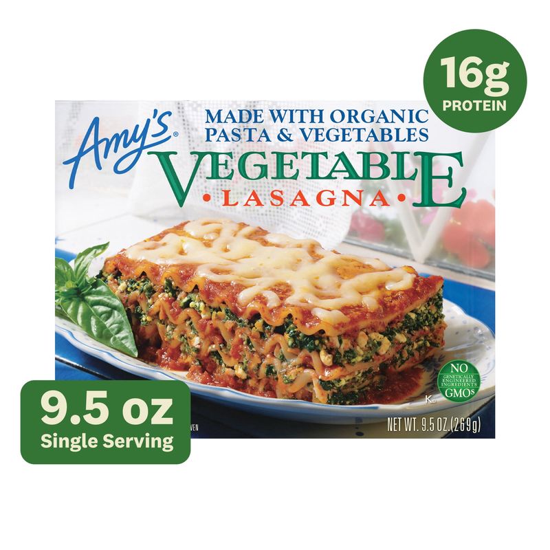 Amy’s Vegetable Lasagna