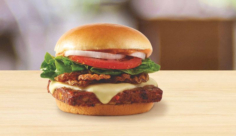Wendy's Spicy Black Bean Burger