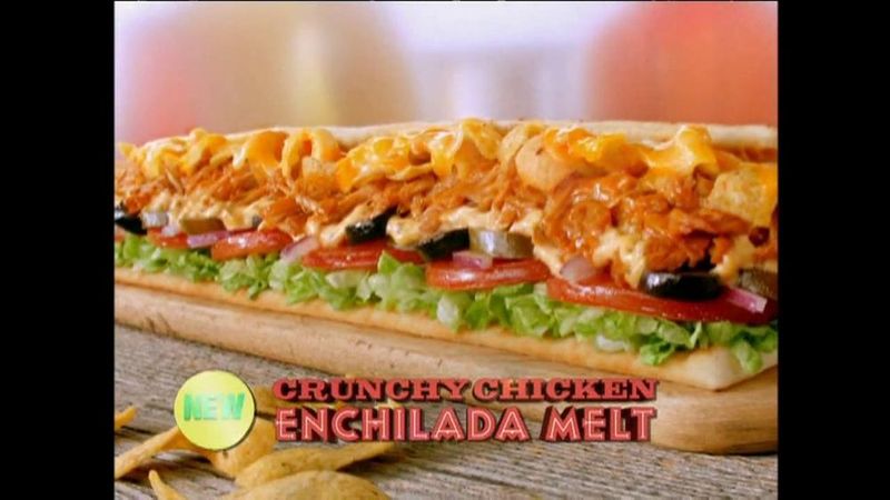 Subway’s Frito Chicken Enchilada Melt