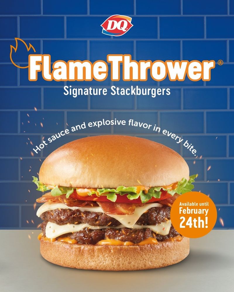 Dairy Queen Flamethrower GrillBurger