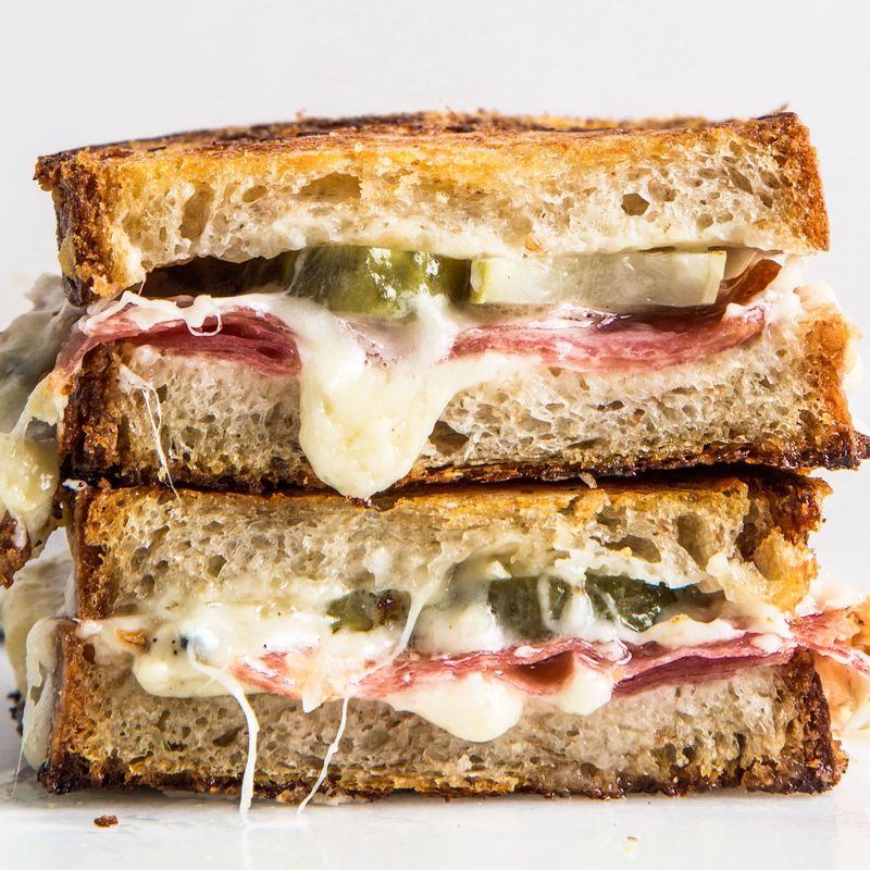 Grilled Cheese With Fancy Cheese