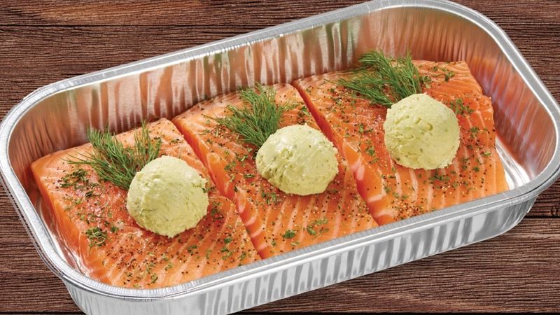 Salmon Milano with Basil Pesto Butter – Gourmet Made Simple