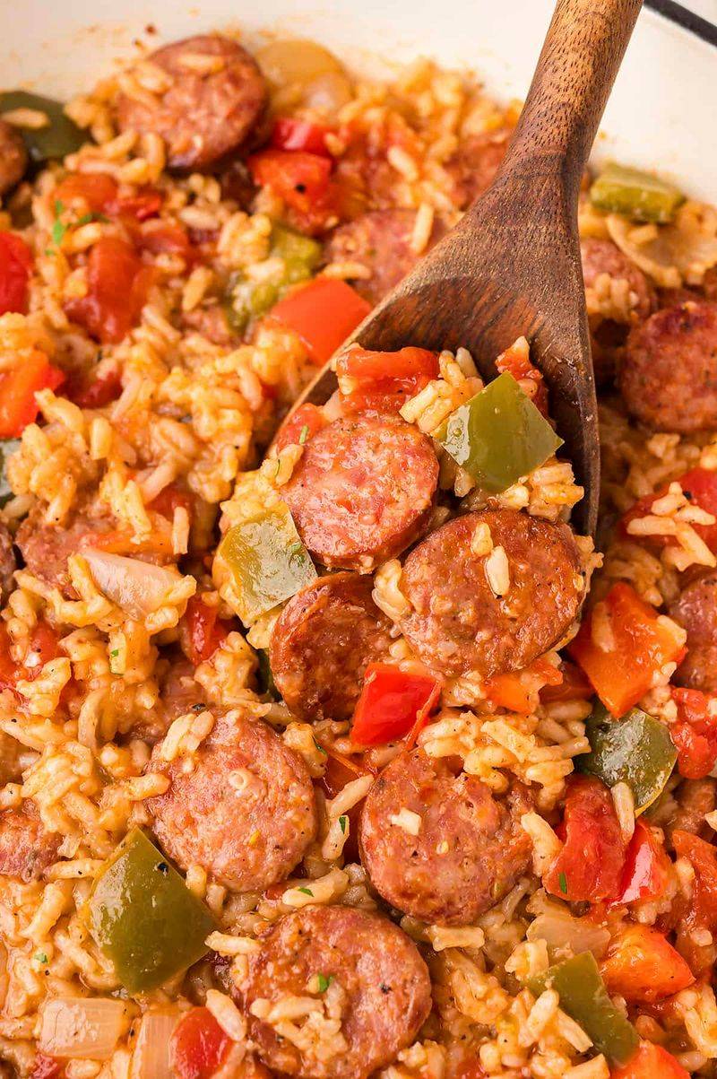 Cajun Sausage and Rice