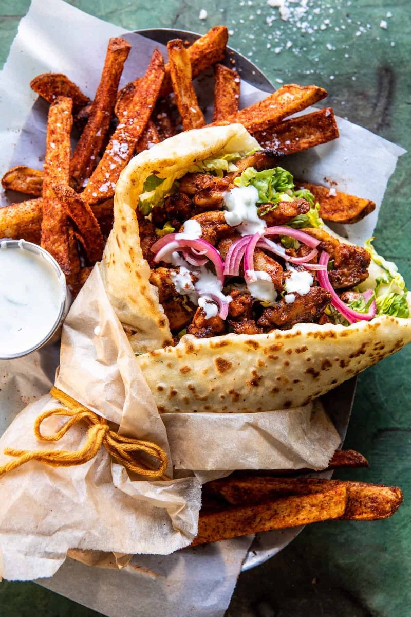Chicken Gyro Wraps