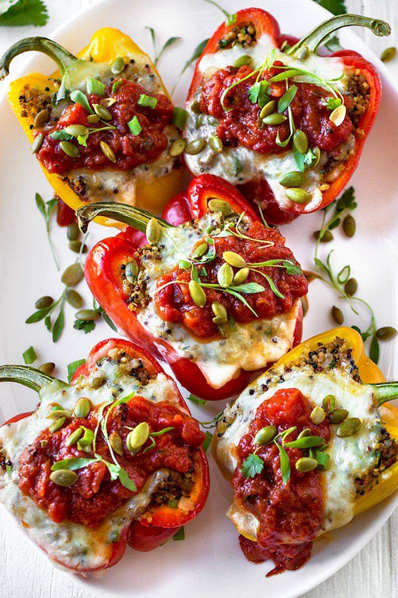 Grilled Stuffed Peppers