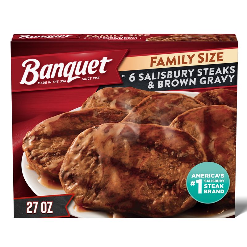 Banquet Salisbury Steak Meal