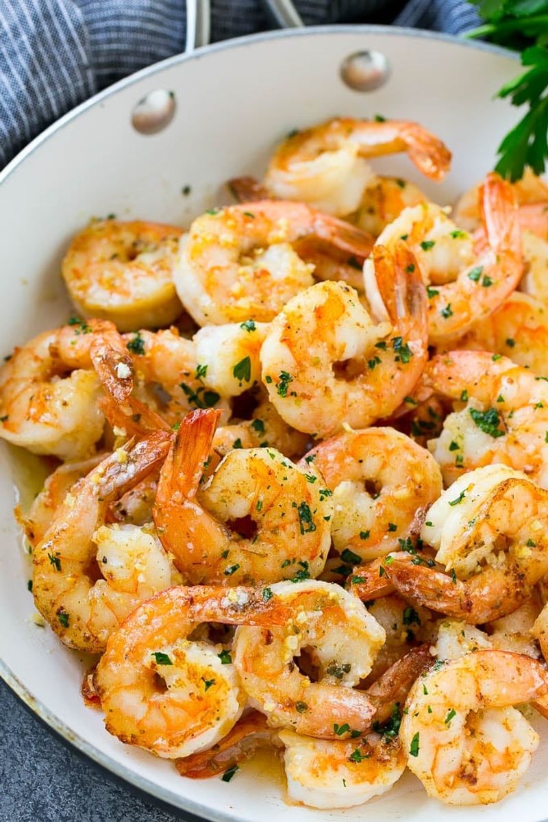 One-Pan Garlic Shrimp