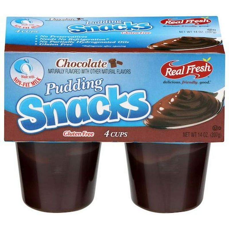 Refrigerated Pudding Packs