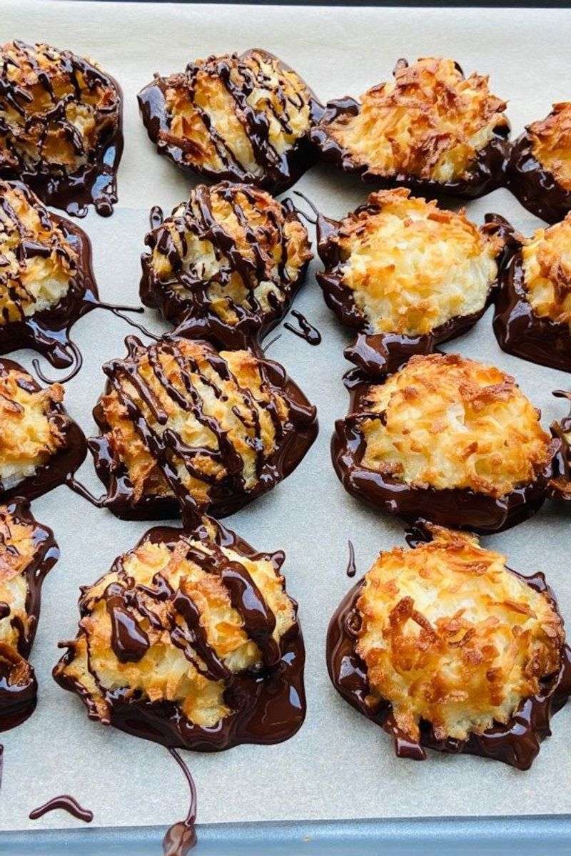 Golden Coconut Macaroons