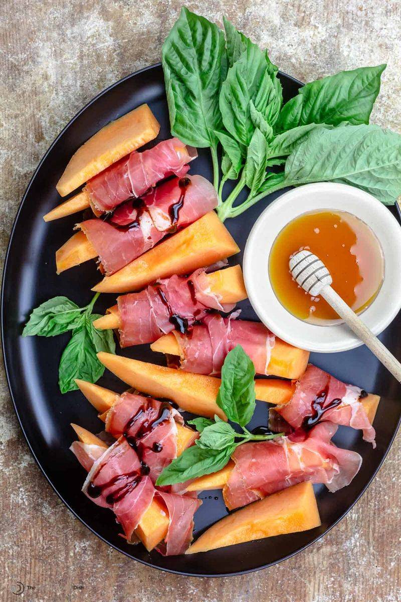 Prosciutto Wrapped Melon