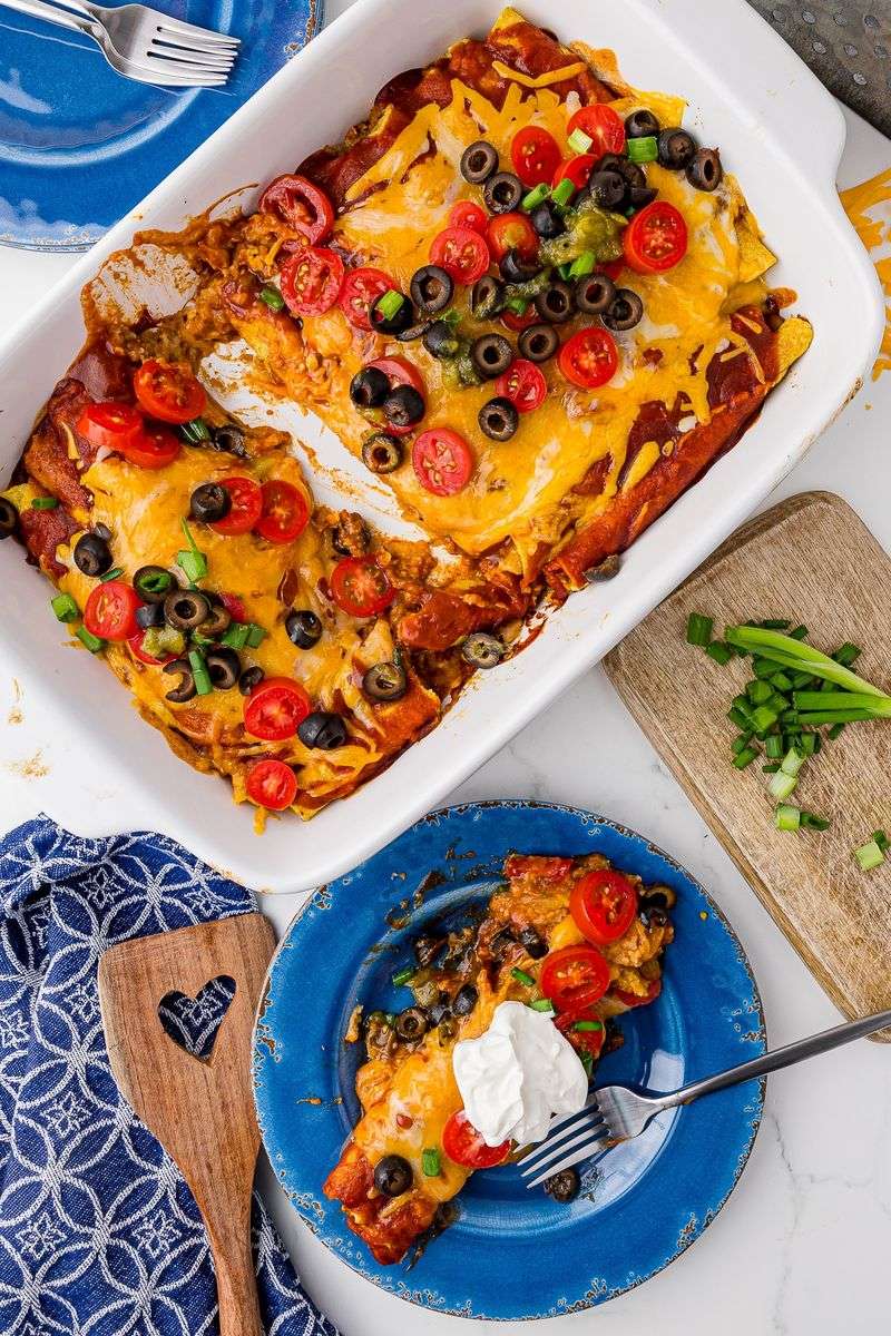 Lazy Enchiladas