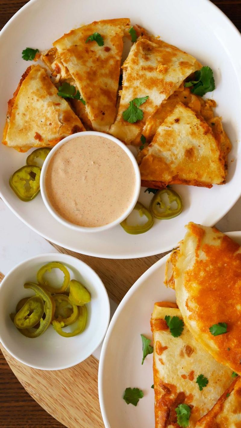 Mini Chicken Quesadillas