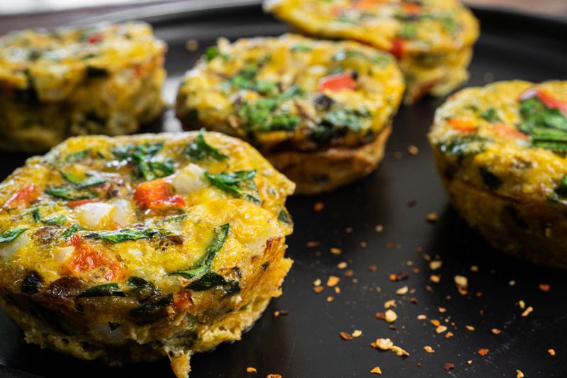 Mini Veggie Frittatas