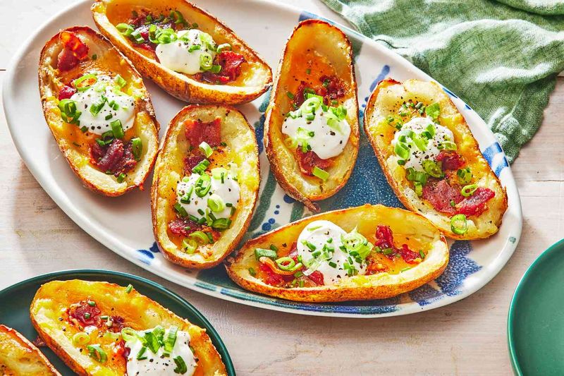 Potato Skins: Loaded Spud Shells Resurface