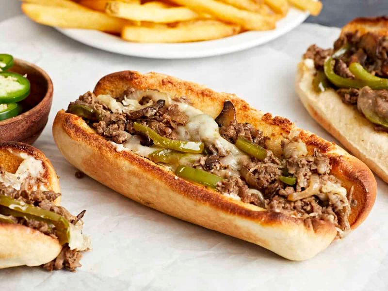 Philly Cheesesteak Sandwich