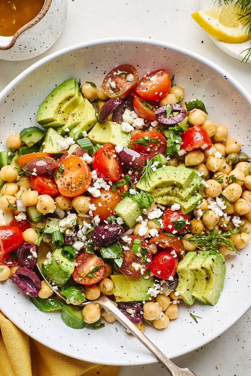Chickpea and Avocado Salad