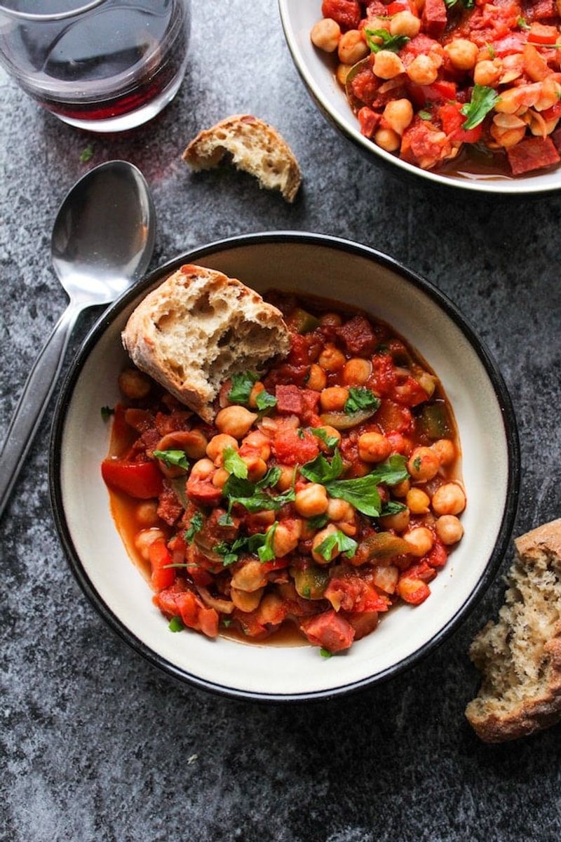 Spanish Chorizo and Chickpea Stew