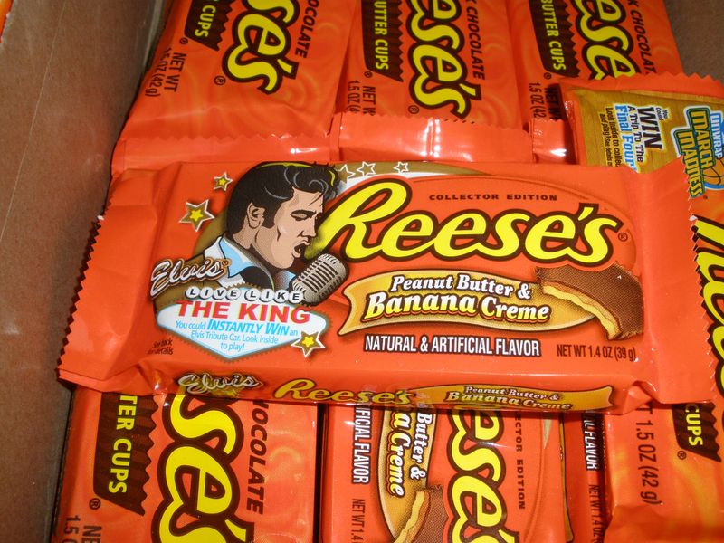 Reese's Peanut Butter & Banana Creme Cups (Elvis Edition)