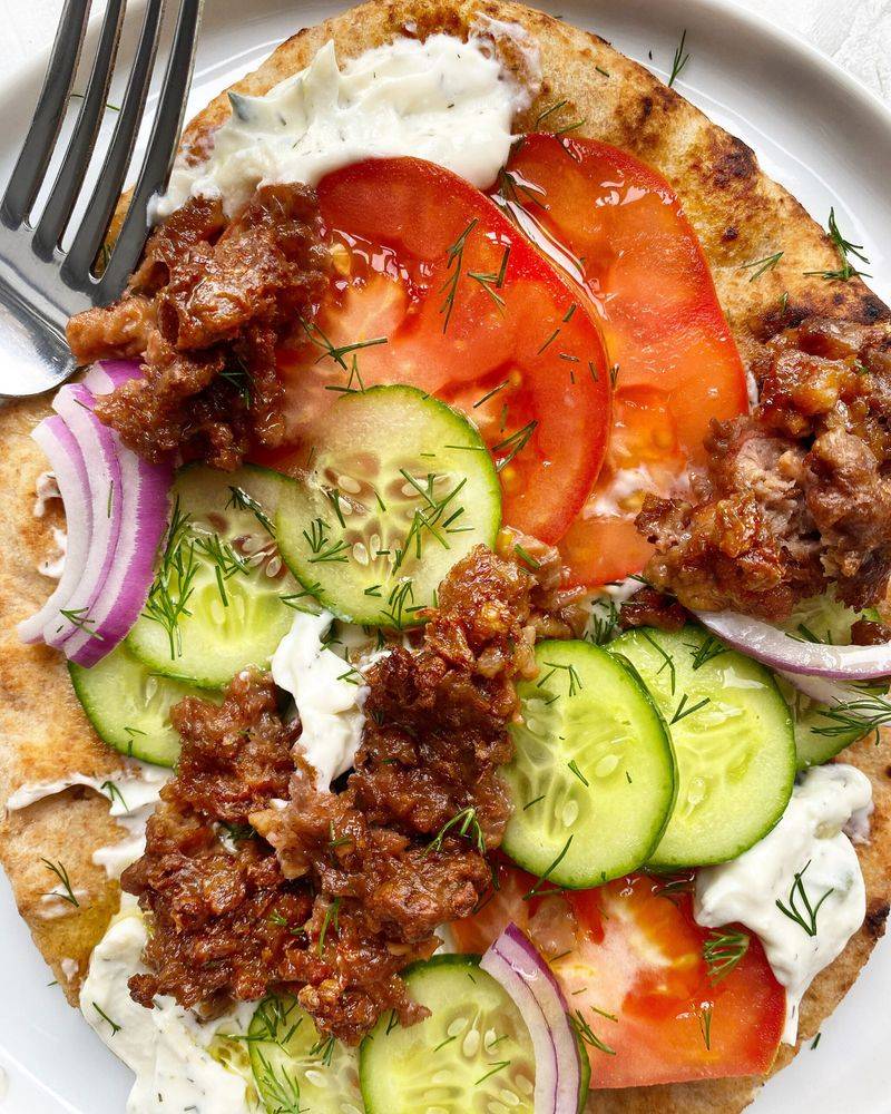 Homemade Gyros: Assemble-Your-Own Greek Street Food
