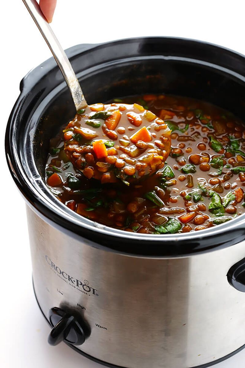 Slow-Cooked Lentil Soup