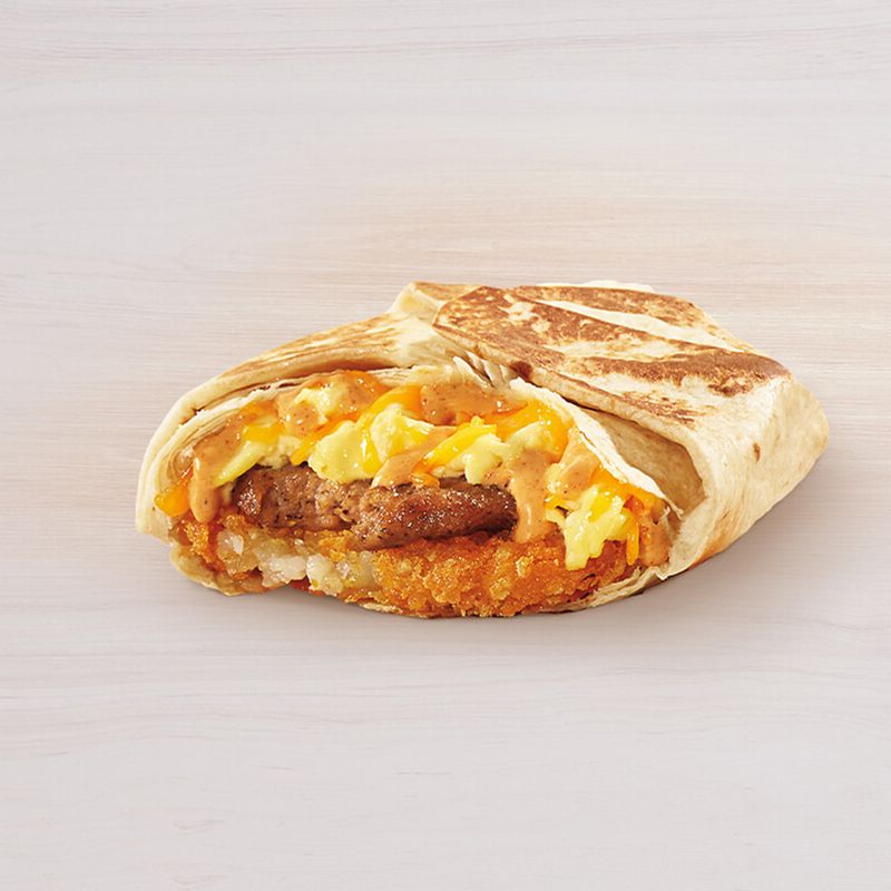 Breakfast Crunchwrap Sausage