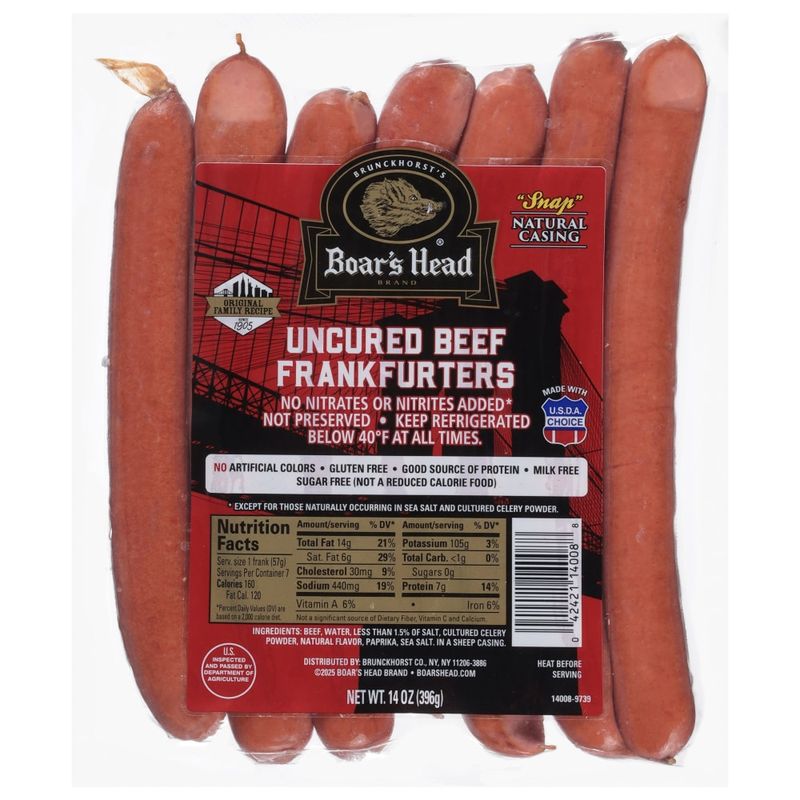 Boar’s Head Beef Frankfurters