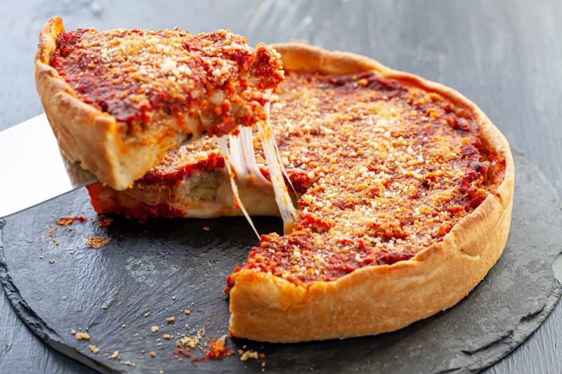 Chicago Deep-Dish Pizza