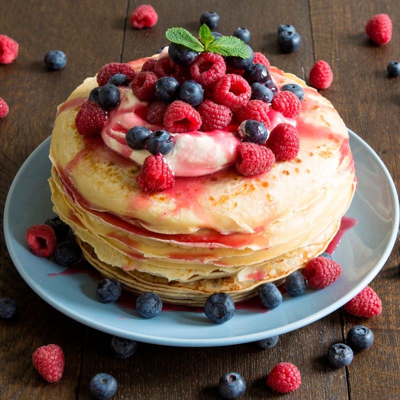 Whipped Cream & Fresh Berries