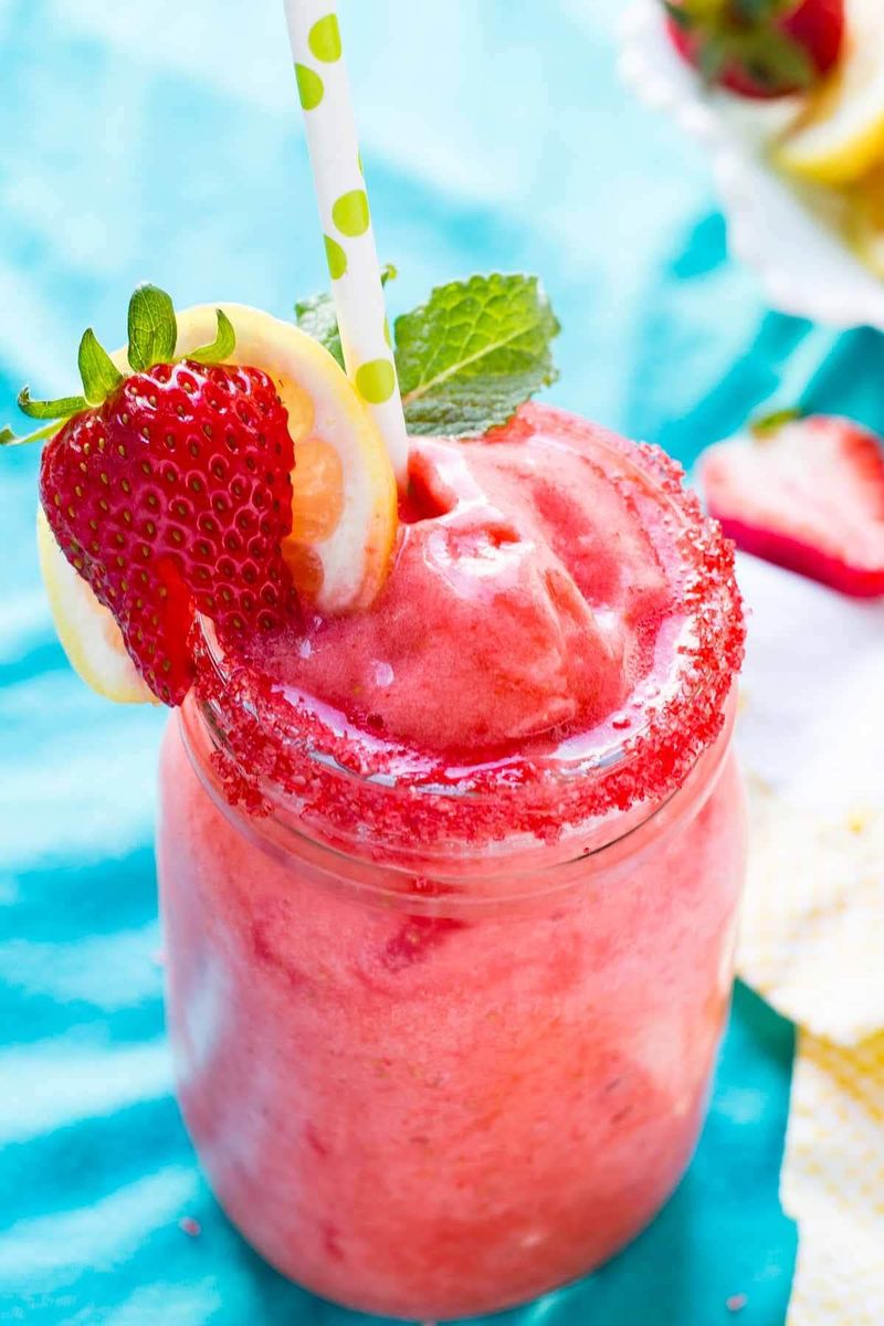 Frozen Strawberry Lemonade