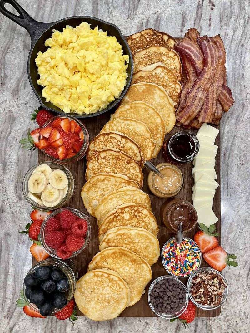 Breakfast-for-Dinner Pancake Bar