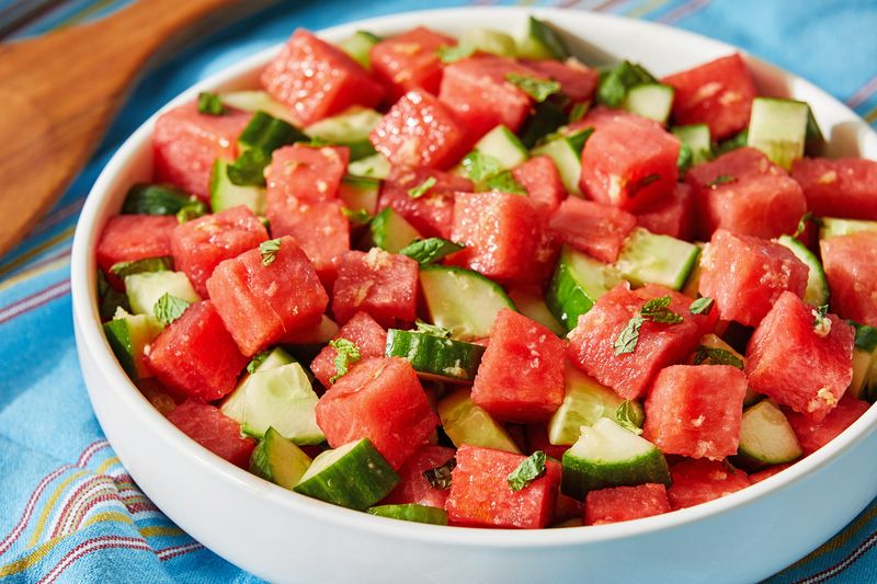 Cucumber and Watermelon